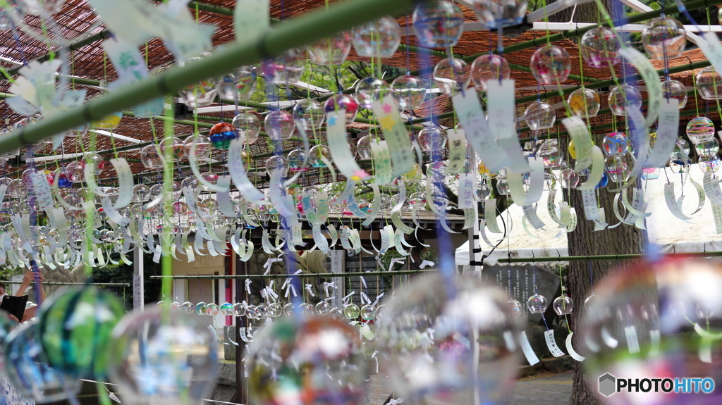 大宝八幡宮　風鈴まつり①
