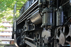 公園の蒸気機関車