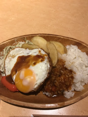 ロコモコ丼｜ワンプレートパラダイス