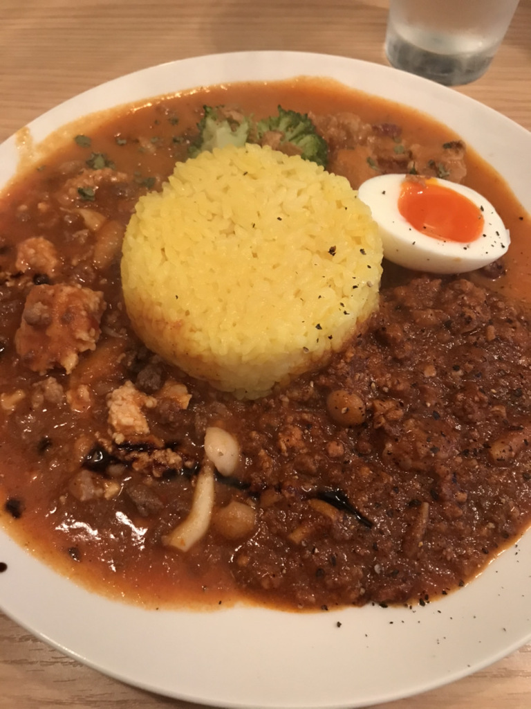 ひき肉を使ったカレー