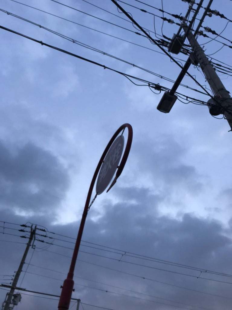 少しの曇り空も、また趣がある。