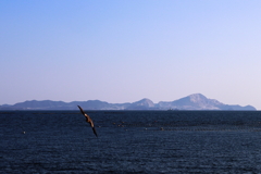 赤穂岬にて
