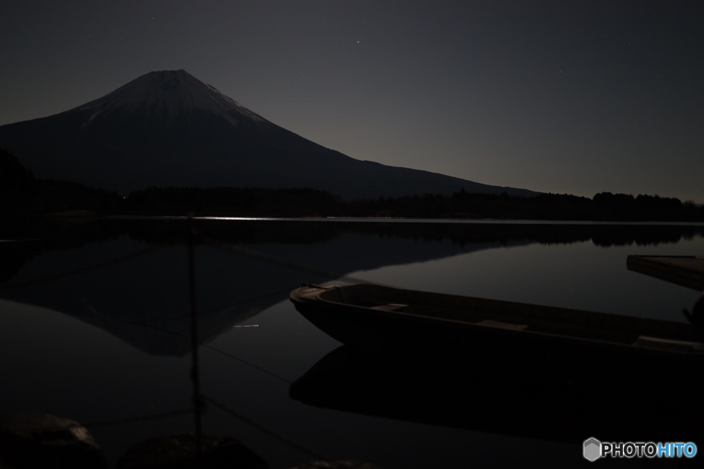 田貫湖から見る富士山