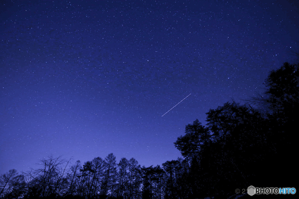 初の星景写真