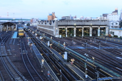 向野端からの線路①