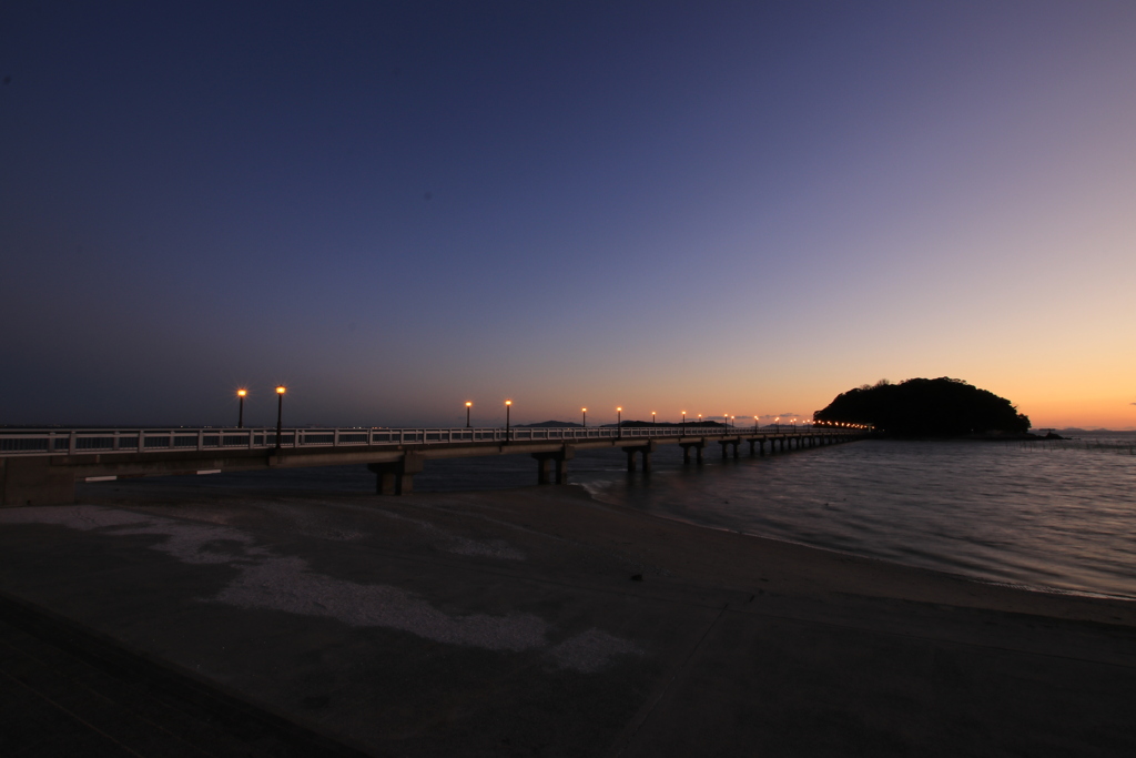 竹島の夕日Ⅱ