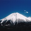 厳冬期の富士山（フイルム）-①