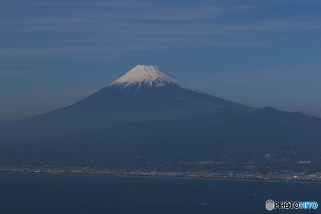 達磨山より富士山を望む2017-➀
