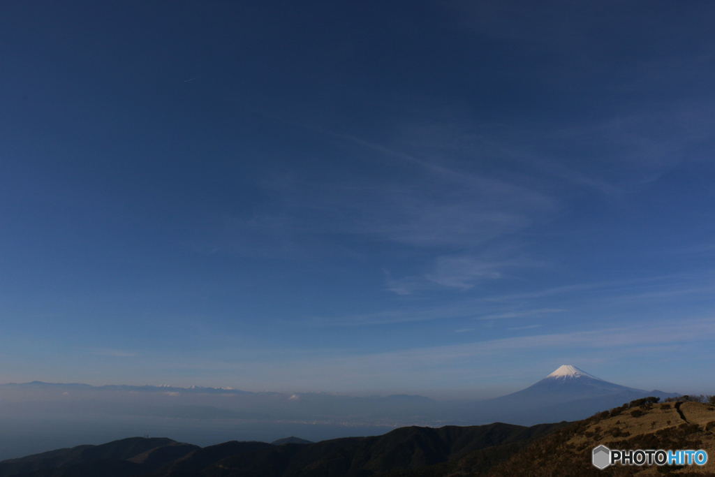 達磨山より富士山を望む2017-➃