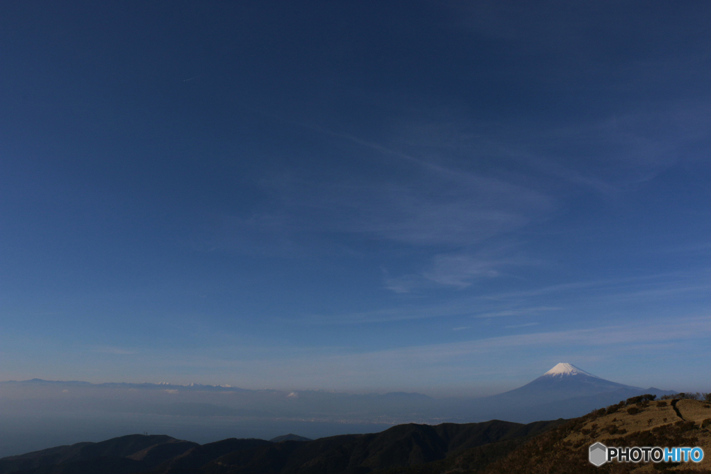 達磨山より富士山を望む2017-➃