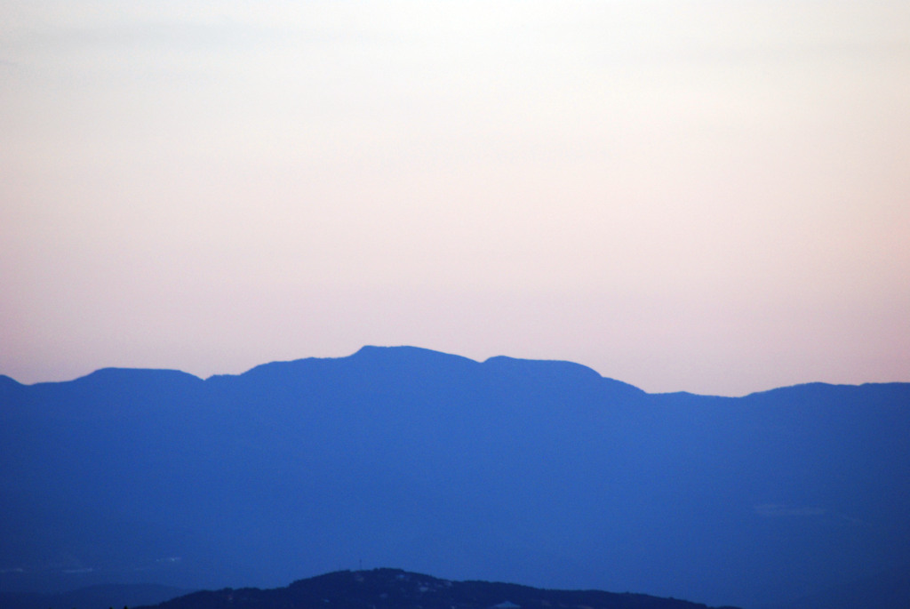 箱根峠からの夕景-⑧