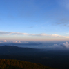 富士山五合目の日没2012-③