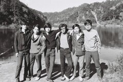 1970年冬 卒業旅行 奥日光にて 仲間と将来の飛躍を誓う
