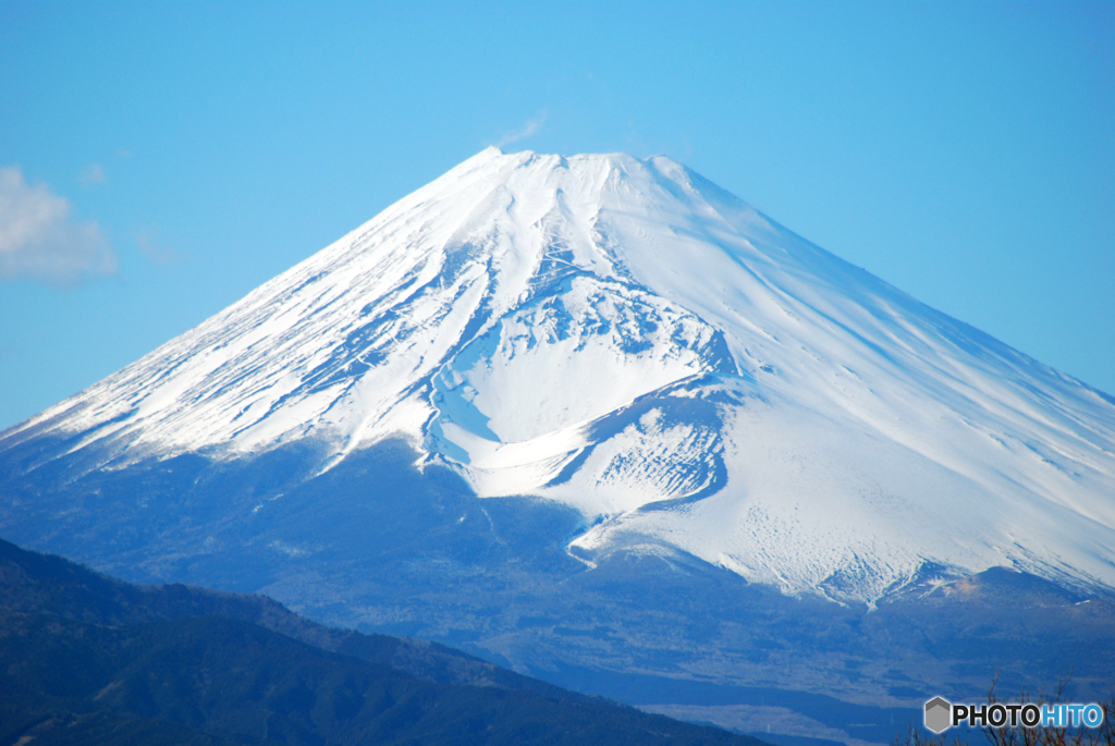 富士山半化粧①