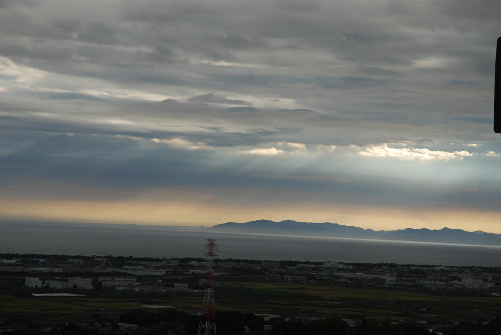 駿河湾夕景2019-➁