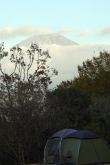 今日の富士山を田貫湖から望む-➆