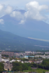 三浦雄一郎氏が登頂成功した頃の富士山と我が街三島