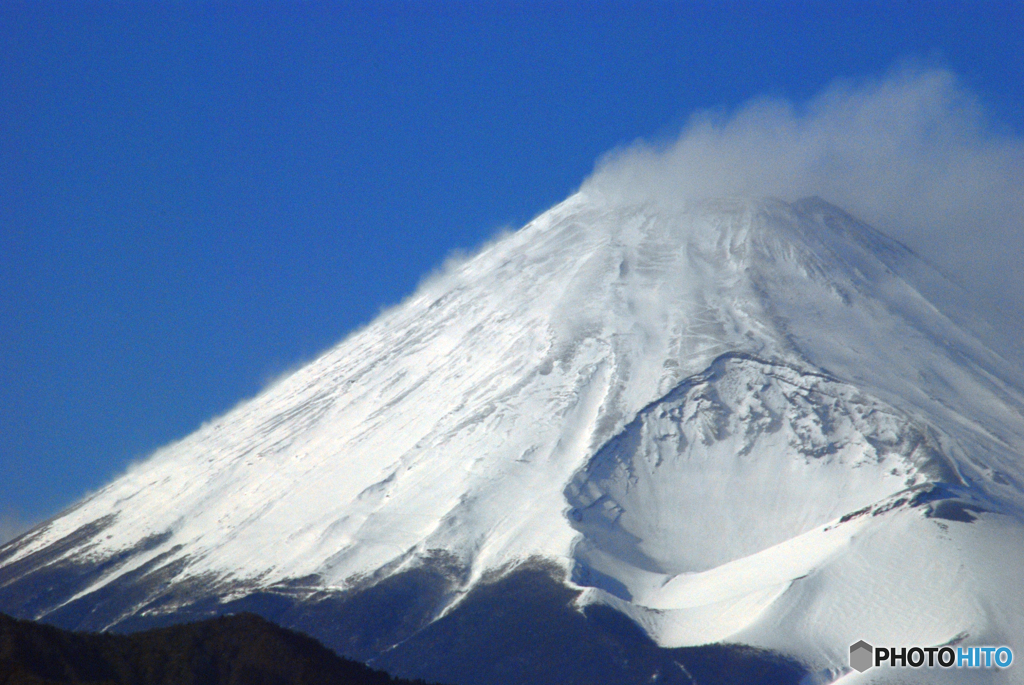 風速毎秒35メートルの世界（富士山西陵）