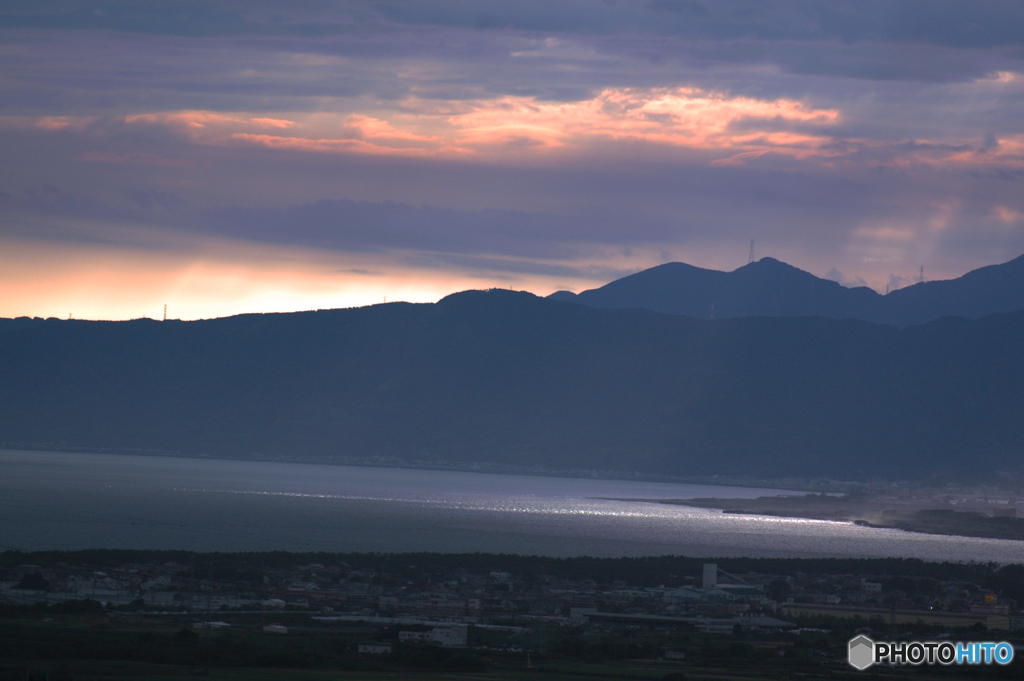 NEOPASA駿河湾沼津から駿河湾の夕景-➁