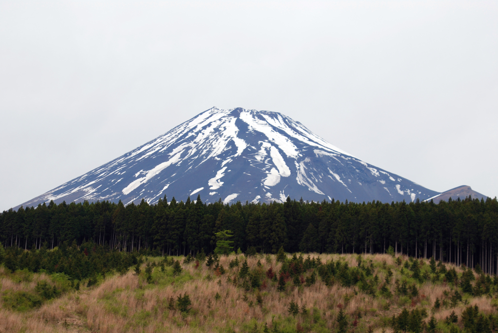 雪解け富士山＆南アルプス ①