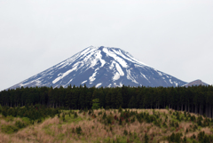雪解け富士山＆南アルプス ①