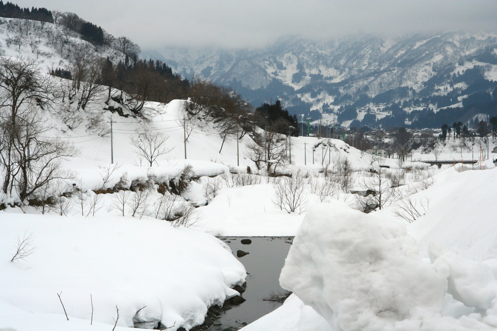 厳冬期の氷見海岸と糸魚川の思い出-⑨