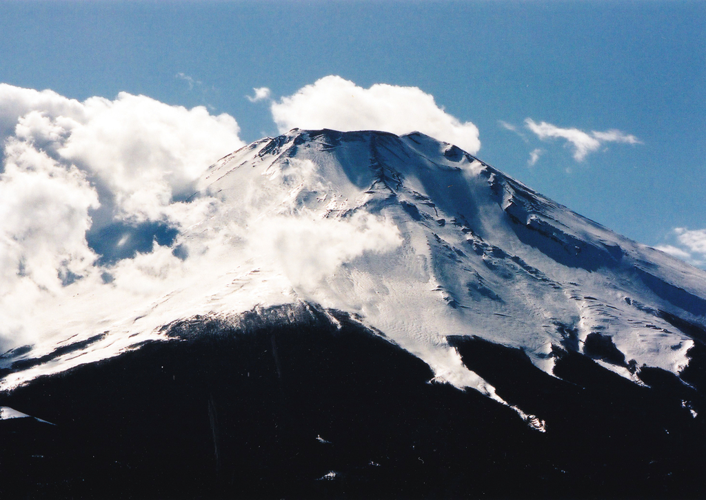 厳冬期の富士山（フイルム）-➄