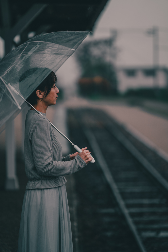 とある雨お日に