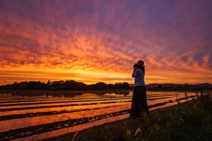 夕暮れ時
