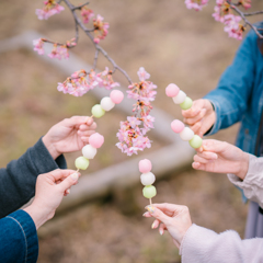 花より団子