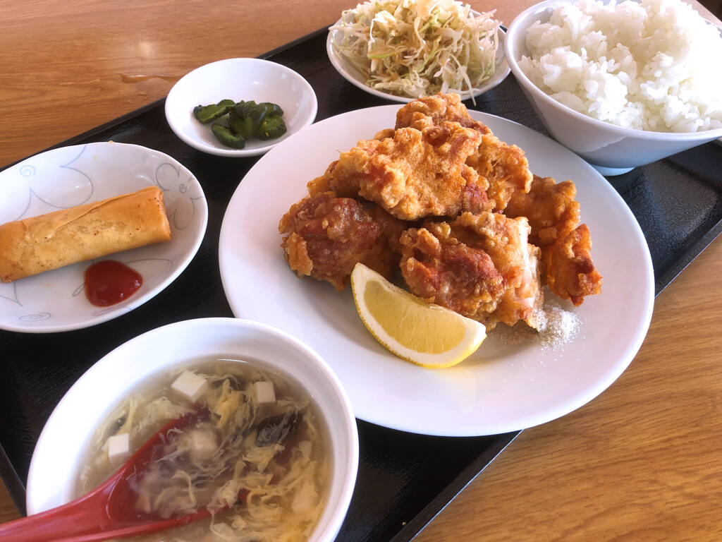 唐揚げランチ