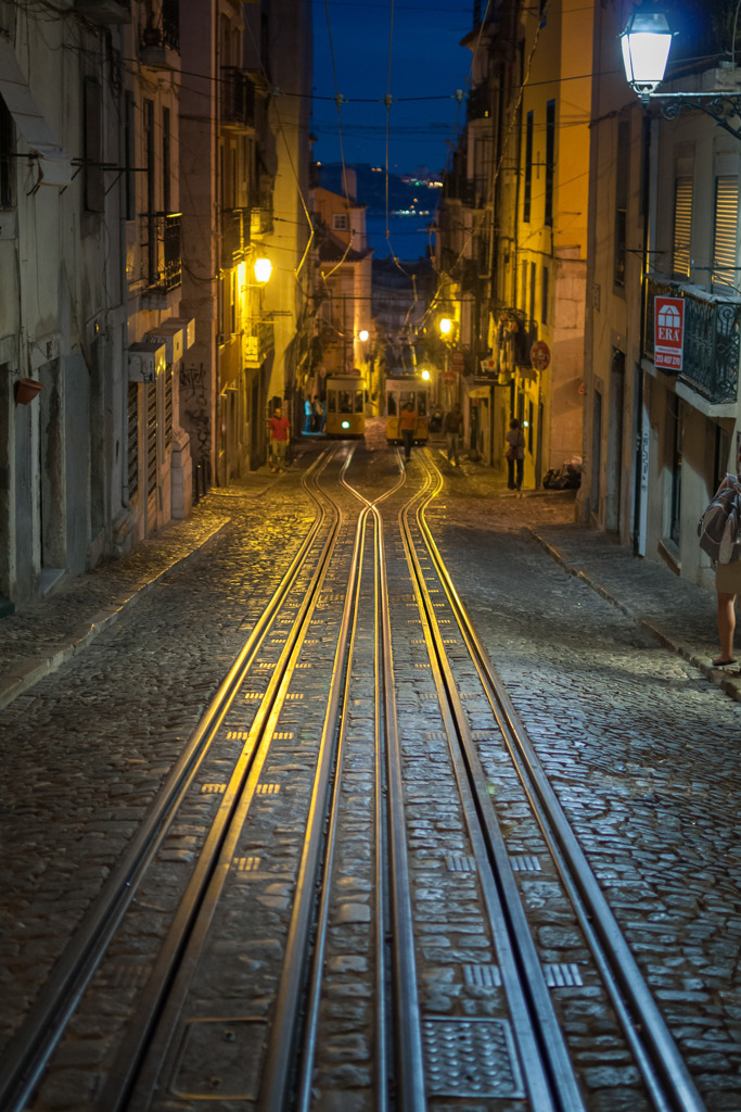 Elevador da Bica：単線なのか複線なのかそれが問題だ