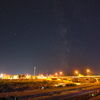 遠軽橋と星空夜景