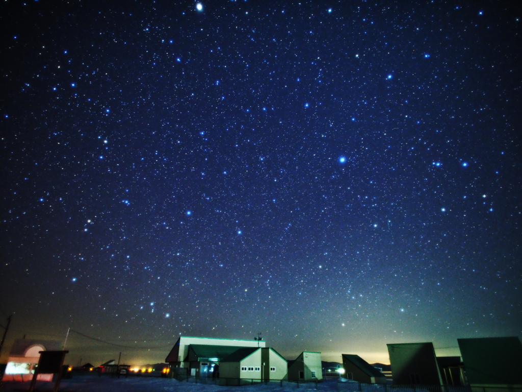 星空の町