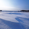 雪の波