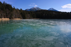 凍結湖　オンネトー5