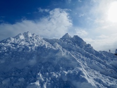 大雪後の大雪山