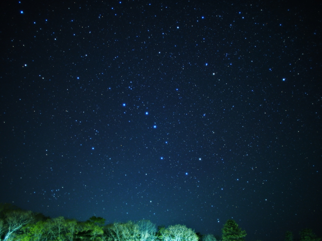 いつかの北斗七星と星空