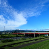 橋上の夏空