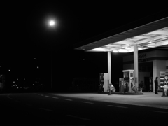 gas station