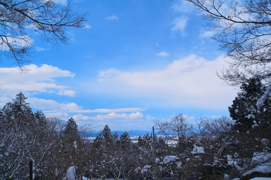 雪のち晴れ