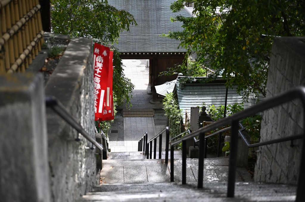 散髪の帰り道