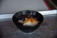 山小屋のおしるこ