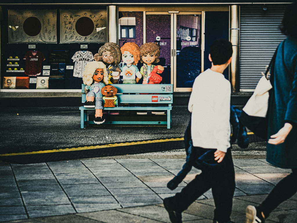 デジタルな笑顔