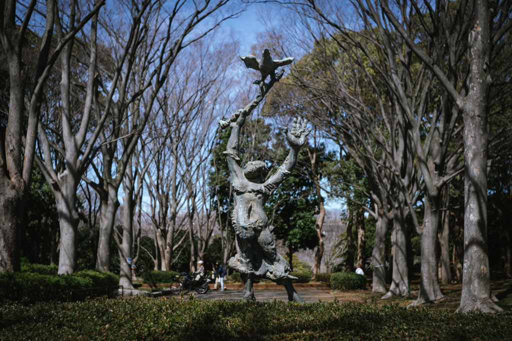 作品名『鳥を呼ぶ』
