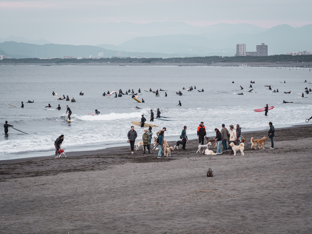 曇天・土曜日・朝６時半