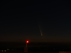 紫金山・アトラス彗星撮ってみました。