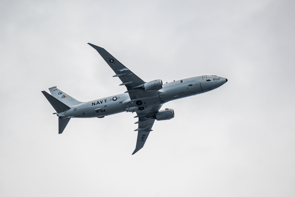 米海軍哨戒機 ボーイング P-8A ポセイドン