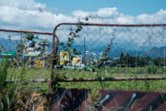 信号待ちの車窓から