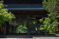 山門の日常